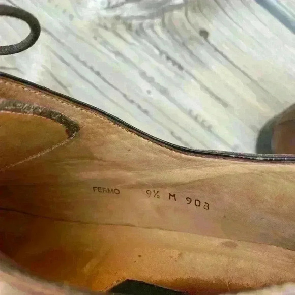 Mezlan “Farmo” men’s designer shoe brown size 9.5 main image 6